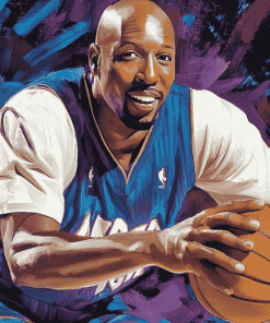 Wayman Tisdale Basketball Diamond Painting