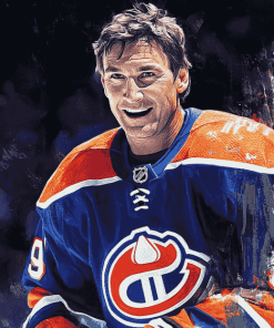 Wayne Gretzky Hockey Legend Diamond Painting