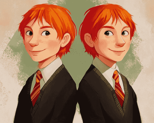 Weasley Twins Diamond Painting