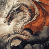 Welsh Dragon Fantasy Diamond Painting