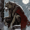 Werewolf Fantasy Beast Diamond Painting