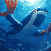 Whale Kyogre Pokemon Diamond Painting