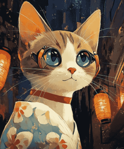 Whisker Away Anime Diamond Painting