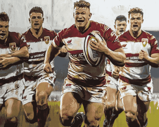 Wigan Warriors Rugby League Stars Diamond Painting