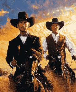 Wild West Movie Adventure Diamond Painting