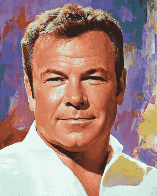 William Shatner Celebrity Diamond Painting