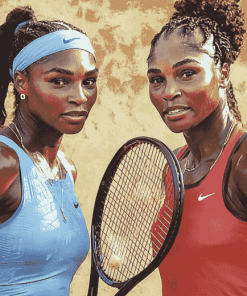 Williams Sisters Tennis Icon Diamond Painting