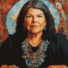 Wilma Mankiller Women Leaders Diamond Painting