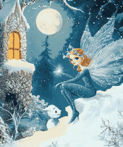 Winter Fantasy Fairy Diamond Painting