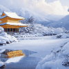 Winter Landscape of Japan Diamond Painting