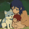 Wolf Children Anime Diamond Painting