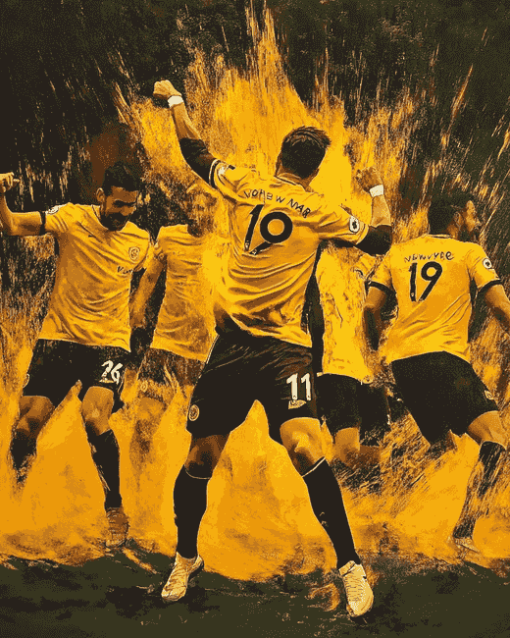 Wolverhampton Wanderers Players Diamond Painting