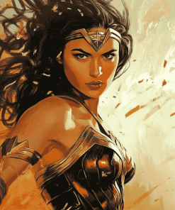 Wonder Woman Superhero Marvel Diamond Painting