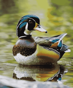 Wood Duck Wildlife Diamond Painting