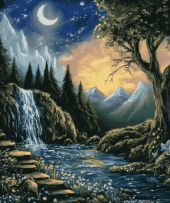 Woodland Cartoons Fantasy Diamond Painting