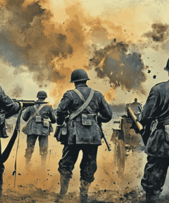 World War 2 Battles Diamond Painting