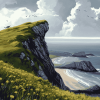 Worms Head Scenic View Diamond Painting