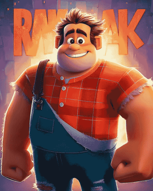 Wreck It Ralph Animation Diamond Painting