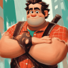 Wreck It Ralph Animation Diamond Painting