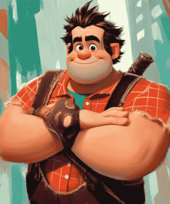 Wreck It Ralph Animation Diamond Painting