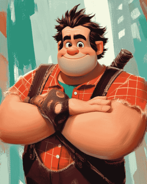 Wreck It Ralph Animation Diamond Painting