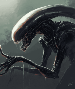 Xenomorfo Alien Diamond Painting