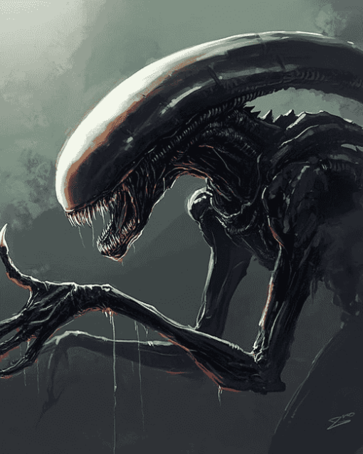 Xenomorfo Alien Diamond Painting