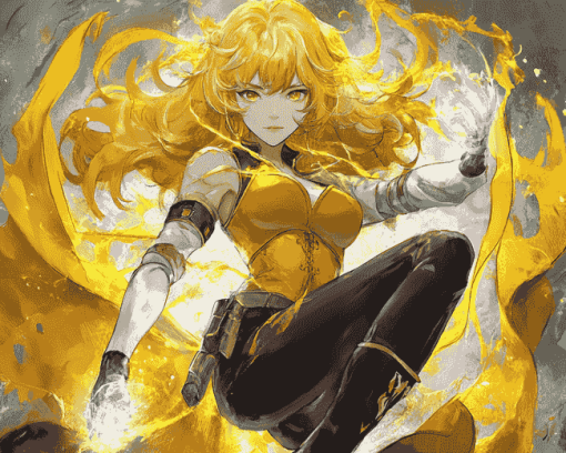 Yang Xiao Long Anime Series Diamond Painting