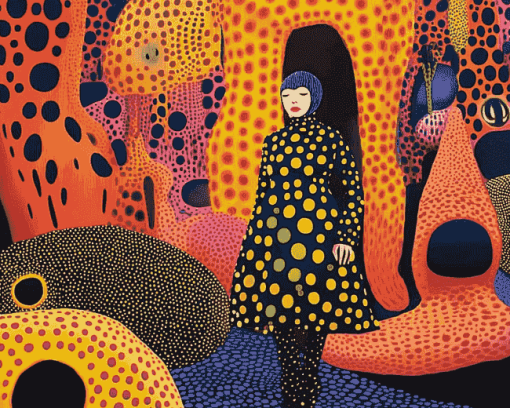 Yayoi Kusama Influence Diamond Painting