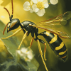 Yellow Jacket Insect Diamond Painting