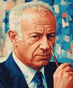 Yitzhak Rabin Politician Diamond Painting