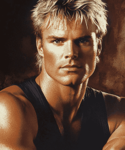 Young Richard Dean Anderson Diamond Painting