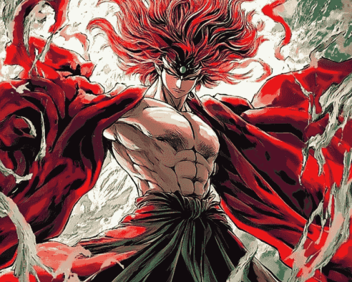 Yujiro Hanma Anime Diamond Painting