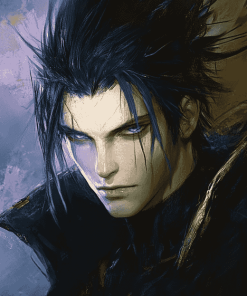 Zack Fair Final Fantasy Diamond Painting