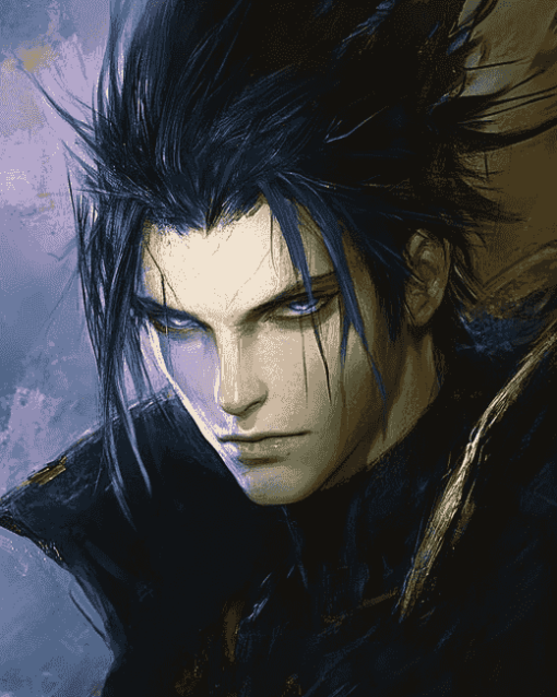 Zack Fair Final Fantasy Diamond Painting