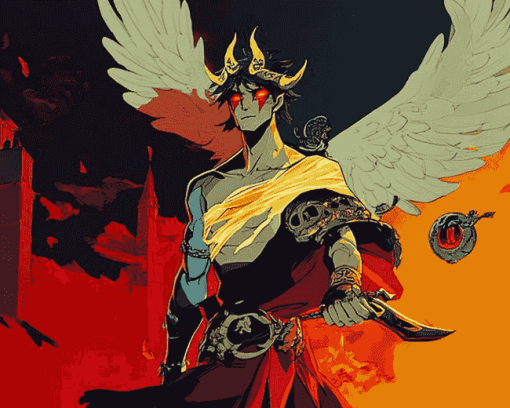 Zagreus Animation Fantasy Diamond Painting