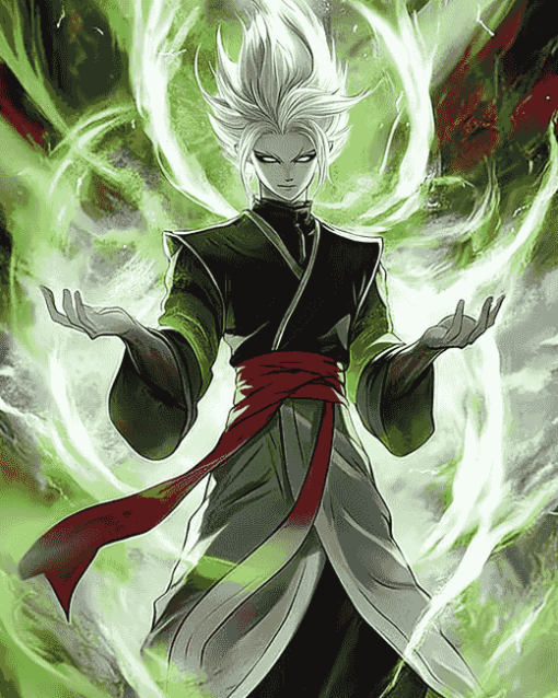 Zamasu Galaxy Animation Diamond Painting