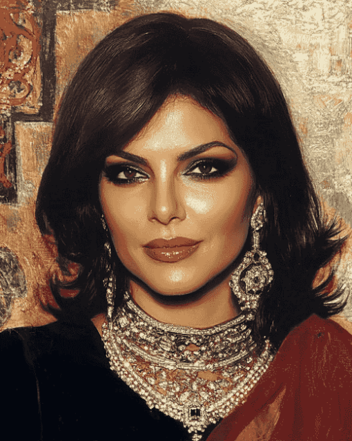 Zeenat Aman Celebrity Diamond Painting