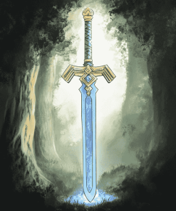 Zelda Master Sword Adventure Diamond Painting