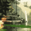 Zen Fountains Diamond Painting