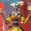 Zenyatta Overwatch Animation Diamond Painting