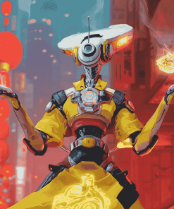 Zenyatta Overwatch Animation Diamond Painting