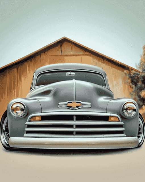 1950 Chevy Classic Style Diamond Painting