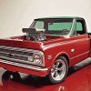 1967 Chevy Stepside Truck Diamond Painting