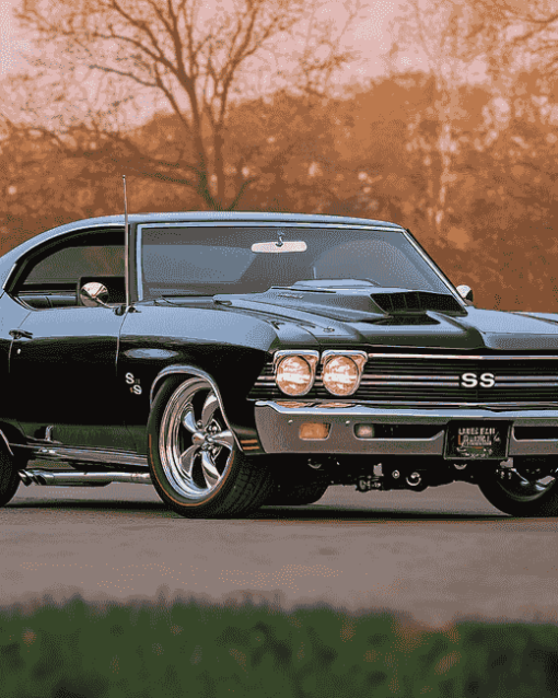 1969 Chevrolet Chevelle Classic Diamond Painting