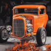 32 Ford Coupe Car Diamond Painting