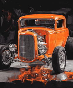 32 Ford Coupe Car Diamond Painting