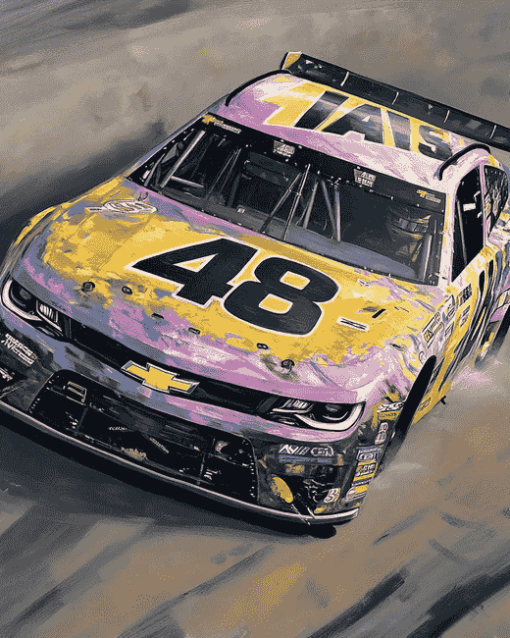 48 Chevrolet Racing Diamond Painting