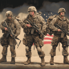 82nd Airborne Soldiers Animation Diamond Painting