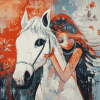 Abstract Horses Diamond Painting